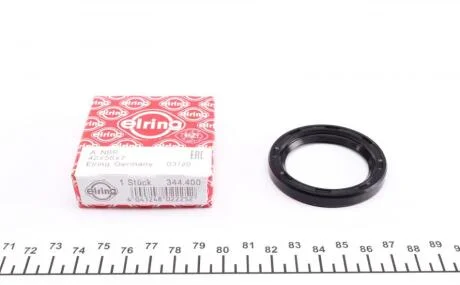 Прокладка насоса охолоджуючої рідини MERCEDES T2/L, T2/LN1, ACCELO, LK/LN2, LP, MK, OF, OH, UNIMOG, 1000, 60, 70, 700, 800, 900 AGRALE 8000 BELL B GROVE AT KAELBLE SL, VG LIEBHERR LR 11.6D-D ELRING 344.400