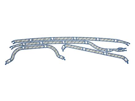 Прокладка піддону картера / OIL PAN SCANIA ELRING 381.981