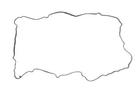 Прокладка піддону картера / ПРОКЛ. ПОДДОНА MB LKW V8 OM502LA/ МОТ. ПОСЛЕ №012091 (РЕЗИНОВАЯ) ELRING 515.460