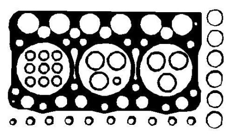 Комплект прокладок / КЛ.КР. (SET) VOLVO TRUCK ELRING 518.301