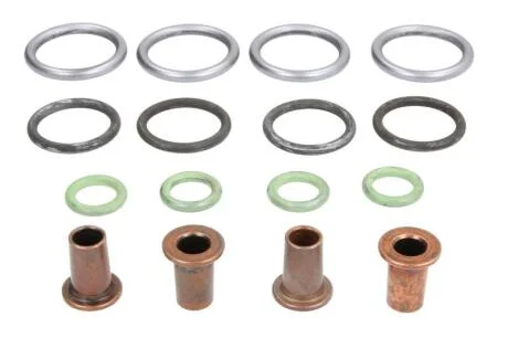 Комплект прокладок / К-Т УПЛОТН. ПОД ФОРСУНКУ (4 ЦИЛ) MB LKW OM906LA/ОМ926LA (7X14,9X1 ELRING 690.240