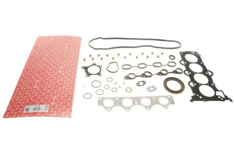 Полный комплект прокладок, двигатель Hyundai/Kia 1,4/1,6 16V F4FC/G4FA/G4FC - 11.2008 (ELRING 877.170