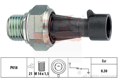 Датчик тиску масла Citroen Jumper 2.8HDi 99-06 /Fiat Doblo 1.6/1.9D 01- /Opel Astra H 1.9CDTI/Renault Master II 2.5D/2.8dTi 98-01 EPS 1 800 096