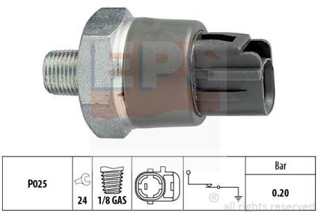 Датчик тиску масла Toyota Avensis/Corola/Carina/Camry 1.4-2.7 92- EPS 1 800 114