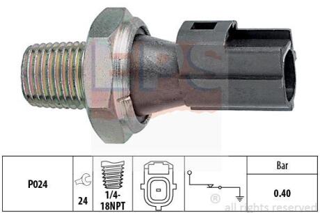 FORD датчик тиску мастила Focus 98-,Fiesta,Mondeo II,III,Transit,Citroen Jumper,Mazda,Peugeot EPS 1 800 145
