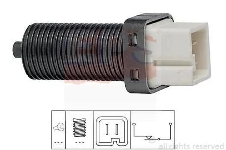 Перекл. світла "Стоп" Peugeot 405 i BREAK (15E) 10.1988-08. EPS 1 810 070