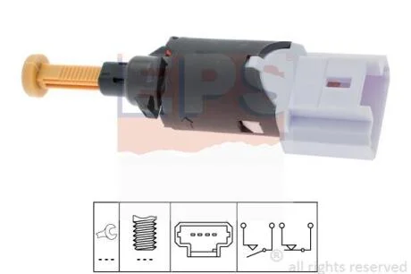 CITROEN вимикач STOP-сигналу Berlingo (M59) EPS 1 810 197