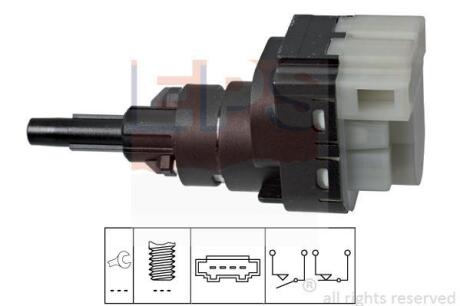 Перемикач сигнала гальм VW Golf IV, VW T4,T5, AUDI A4, A6, Seat Cordoba 99-, Skoda Octavia 99- EPS 1 810 229