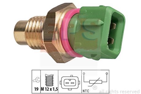 CITROEN датчик температури води AX1.1-1.4 91- EPS 1 830 114