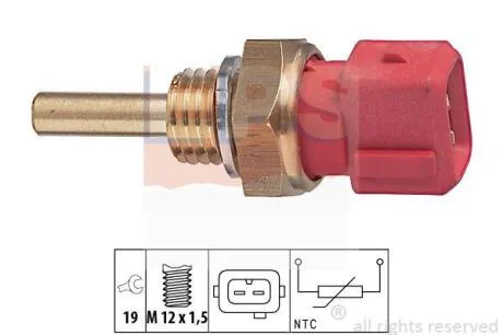 NISSAN датчик темп.води Bluebird,Patrol,Primera,Sunny,Terrano,Kia,Ford Maverick EPS 1 830 155