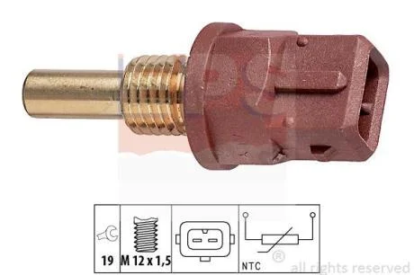 ROVER датчик температури води 214 95- EPS 1 830 248