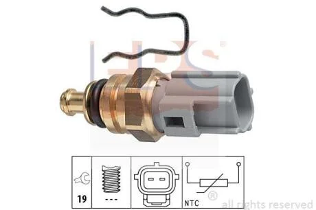Датчик температури охолоджуючої рідини Citroen Jumper/Peugeot Boxer 2.2HDI 11- EPS 1 830 285