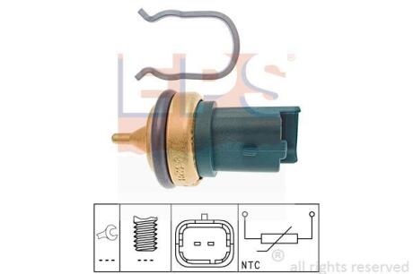 Датчик температури охол.рідини Citroen Berlingo 1.6 08-/Peugeot 206/207/308 1.4-1.6 07- EPS 1 830 328