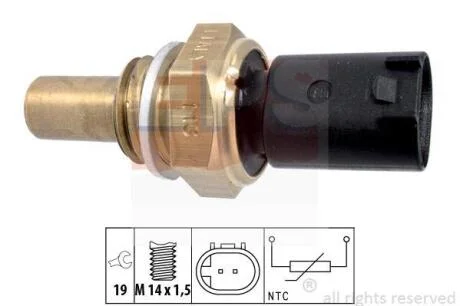 DB датчик температури охолоджуючої рідини W202/W210 Sprinter EPS 1 830 350