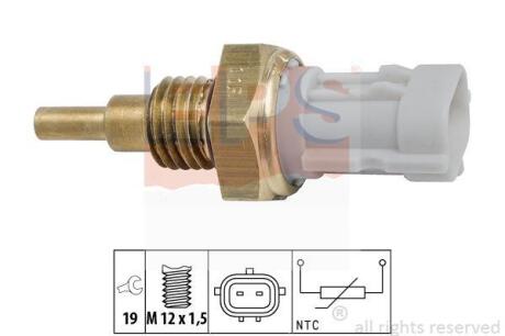 Датчик температури охол. рідини Fiat Sedici 1.6 06-/ Suzuki Grand Vitara II 1.6-2.4 05- EPS 1 830 351