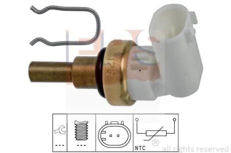 Датчик температури охол. рідини Chevrolet Aveo 1.4 08- EPS 1 830 360