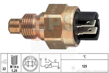 RENAULT датчик температури води R19,21,25,Clio EPS 1 830 510
