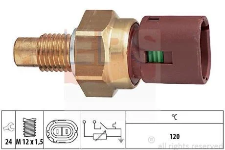 RENAULT датчик температури води Laguna,Volvo 1.6/2.0I 95- EPS 1 830 549