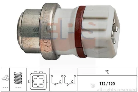 VW Датчик температуры воды GOLF 1.6-1.9D/TD EPS 1 840 107