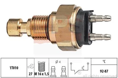 HONDA температурний датчик включення вентилятора радіатора ACCORD -83 EPS 1 850 036