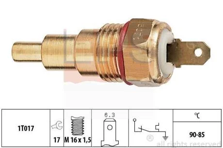MAZDA датчик включення вентилятора радіатора 121,323,626 EPS 1 850 071