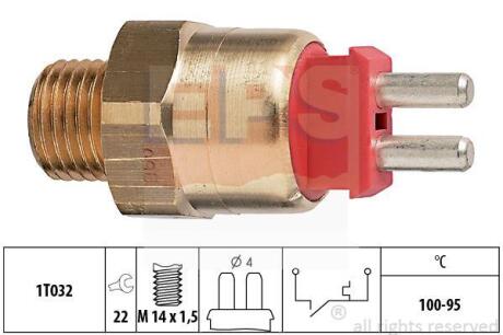 DB датчик вентилятора M103/OM601 (100-95&quot,С) EPS 1 850 169