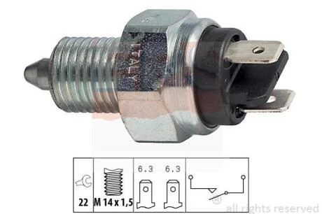 ALFA ROMEO Выключатель света заднего хода 33 89-95 EPS 1 860 001