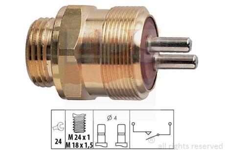DB перемикач світла задню ходу DB207 (стоп) EPS 1 860 128