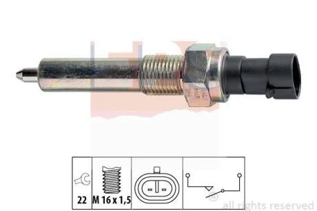 ALFA ROMEO вимикач світла заднього ходу 155 96- EPS 1 860 143