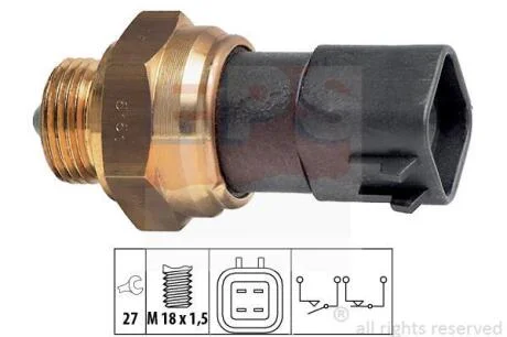 Датчик заднього ходу Peugeot 205, 309, 405 83-96 EPS 1 860 161
