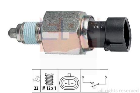 Датчик зад.ходу Fiat Doblo 1.4 10- EPS 1 860 196