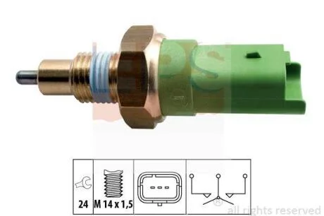 RENAULT вимикач світла заднього ходу Logan,Kangoo,X-Trail,Trafic II,Vivaro EPS 1 860 245