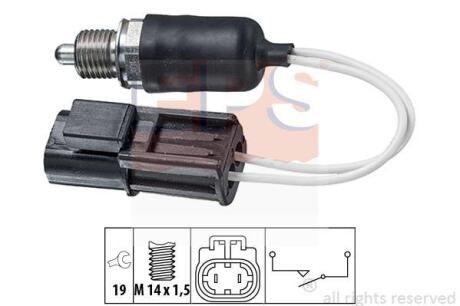 Датчик заднього ходу Nissan Navara (D40), Pathfinder (R51) 2.5 05- EPS 1 860 314