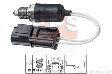 Датчик заднього ходу Nissan Navara (D40), Pathfinder (R51) 2.5 05- EPS 1 860 314