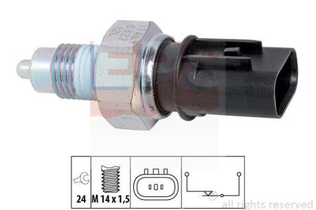 Датчик заднього ходу Hyundai i20, i30, ix35 /Kia Rio, Ceed, Venga 07- EPS 1 860 327