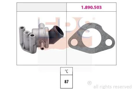 FIAT термостат Ibiza,Marbella,Panda 87 EPS 1 880 106