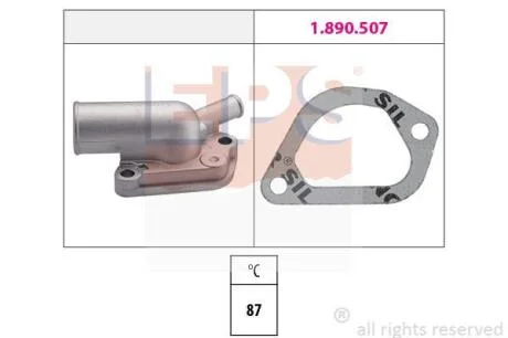 Термостат Fiat Tempra 1.4/1.4ie/1.6/1.6ie, 2.0ieUno EPS 1 880 163