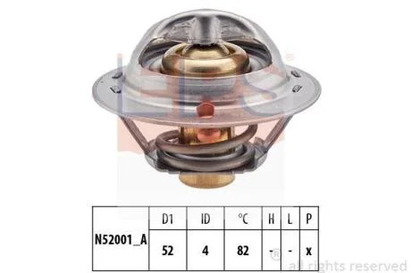 Термостат 82C Mazda 323/626 Daihatsu/Honda/HY EPS 1 880 229S