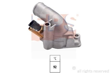 Термостат з датчиком 92°C Opel Astra G/H/Vectra B/C 1.8 16V Z18XE EPS 1 880 350