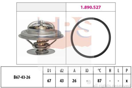 Термостат 87C DB 2,0 - 2,3 бензин EPS 1 880 385