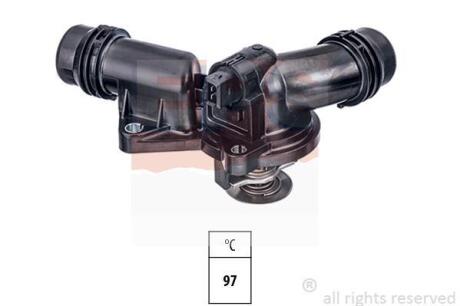 Термостат в корпусі BMW 3/5/7 X3, X5 2.0/2.3/2.5/2.8/3.0i 98 EPS 1 880 426