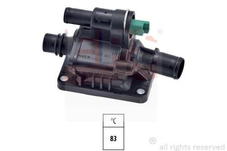 Термостат з корпусом Citroen C1 1.4 HDI 05- EPS 1 880 486