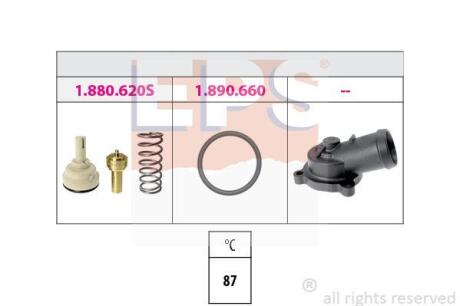 Термостат VAG 1.6FSI 04- EPS 1 880 621K