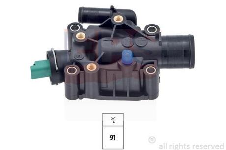 Термостат Citroen Berlingo, C2, C3, C4, C-Elysee 1.4-1.6Lpg 07.00- EPS 1 880 671