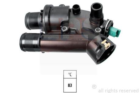 CITROEN термостат C5 2,2HDi 06-, FORD Mondeo, S-Max, 2,2 TDCi 08- EPS 1 880 747