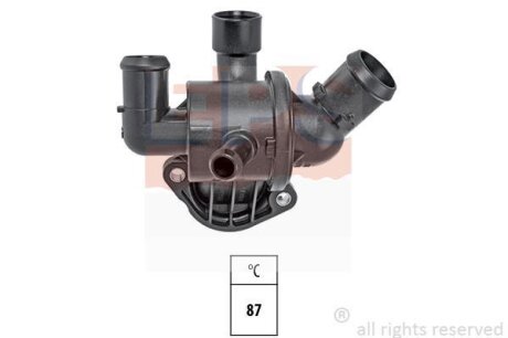 Термостат Audi A1, A3, Q3,Seat Altea/XL, Ibiza V, Leon/Skoda Octavia,Super B/VW Caddy III, Golf VI/Passat/CC, Tiguan,Touran 2.0TDI 03- EPS 1 880 772
