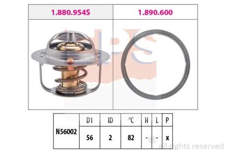 Термостат 82С Subaru Forester/Impreza/Legacy/Outback 2.0 i 94- EPS 1 880 954