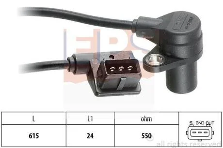 BMW датчик обертів двигуна 316I 90- EPS 1 953 049
