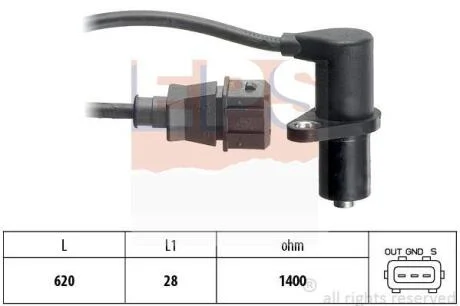 BMW Датчик оборотов двигателя E34/E36 EPS 1 953 086
