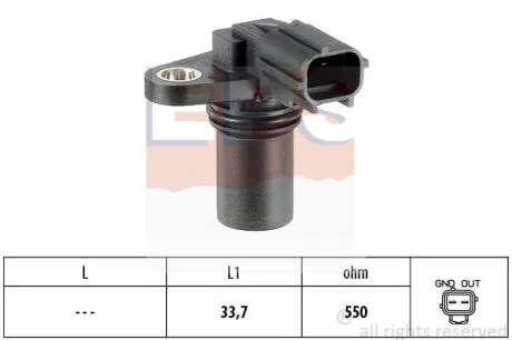 Датчик положення р/вала Ford Mondeo III 1.8 16V-2.0 16V TDCi 11.00- EPS 1 953 281